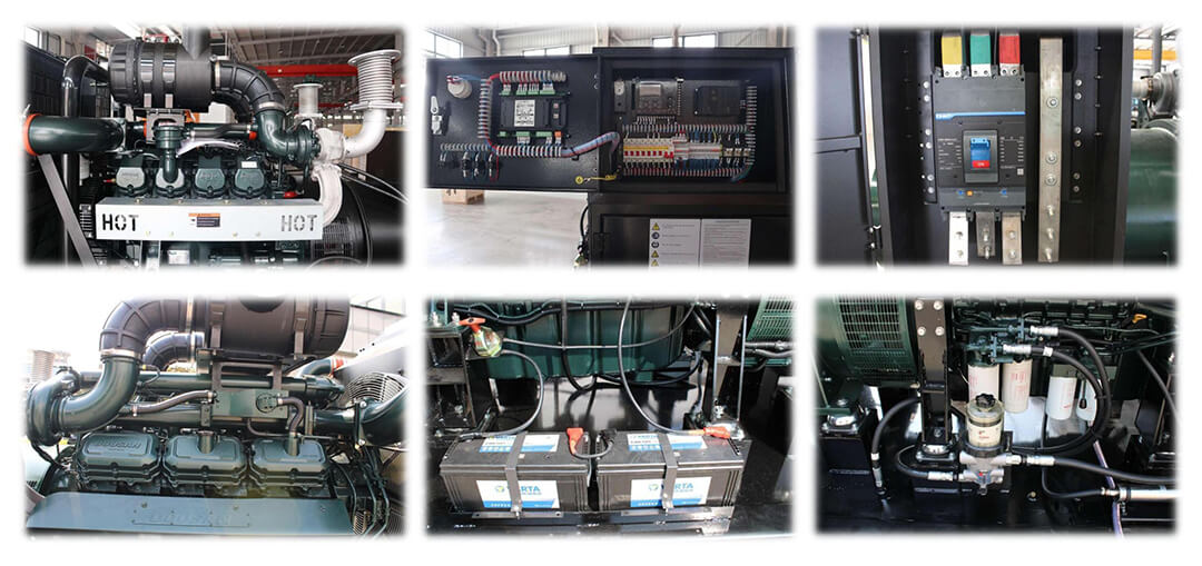 DOOSAN generator details Detalhes do gerador doosan