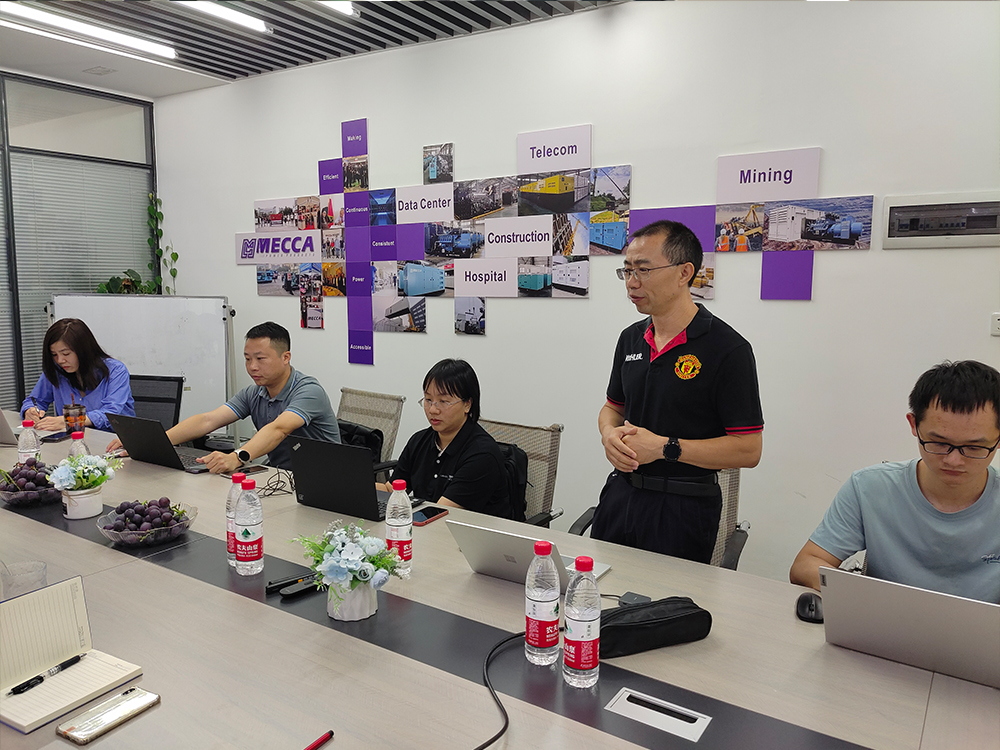 Treinamento do gerador Kohler 