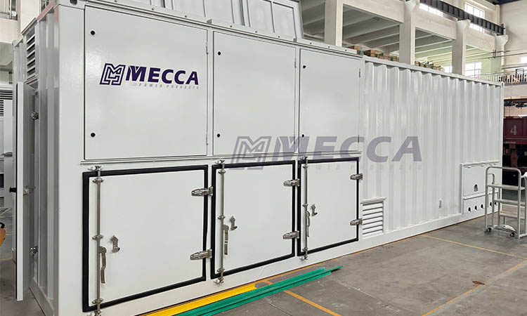 Meca 3000KW 3750KVA Banco de carga indutiva resistiva para teste de gerador de data center