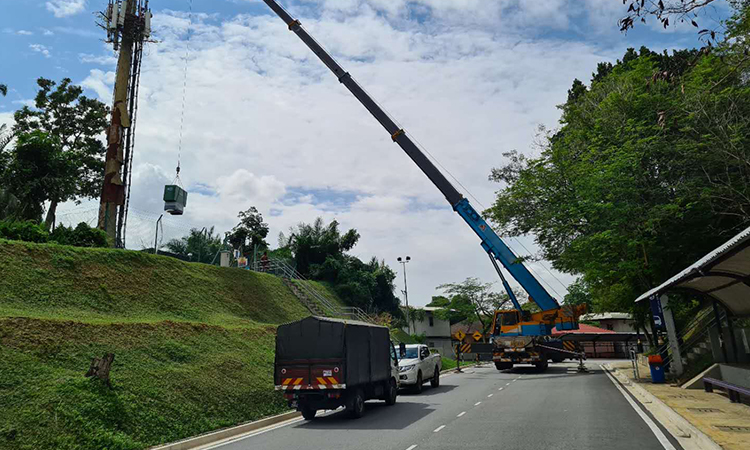 Meca geradores para a esta&ccedil;&atilde;o base de telecomunica&ccedil;&otilde;es