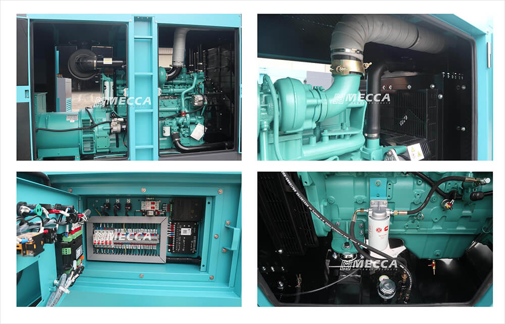 Detalhes do gerador Cummins