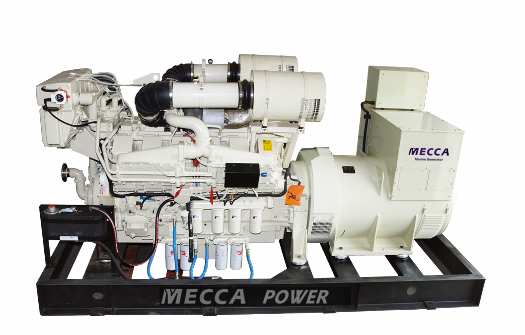 Gerador diesel de motor marítimo Cummins NTA855-M de 224KW com CCS/IMO