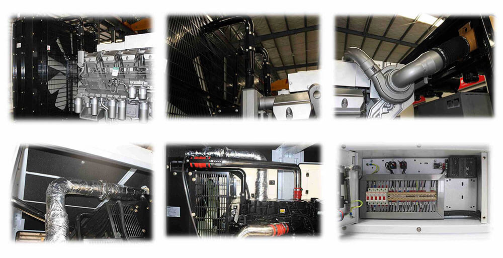 Detalhes do gerador de Perkins