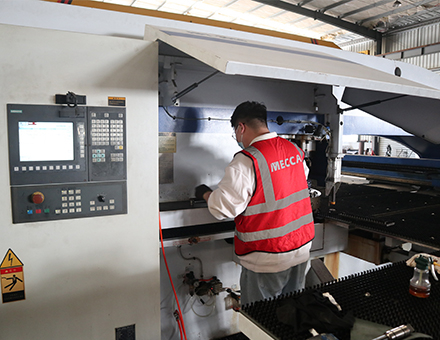 Produção de chapa metal