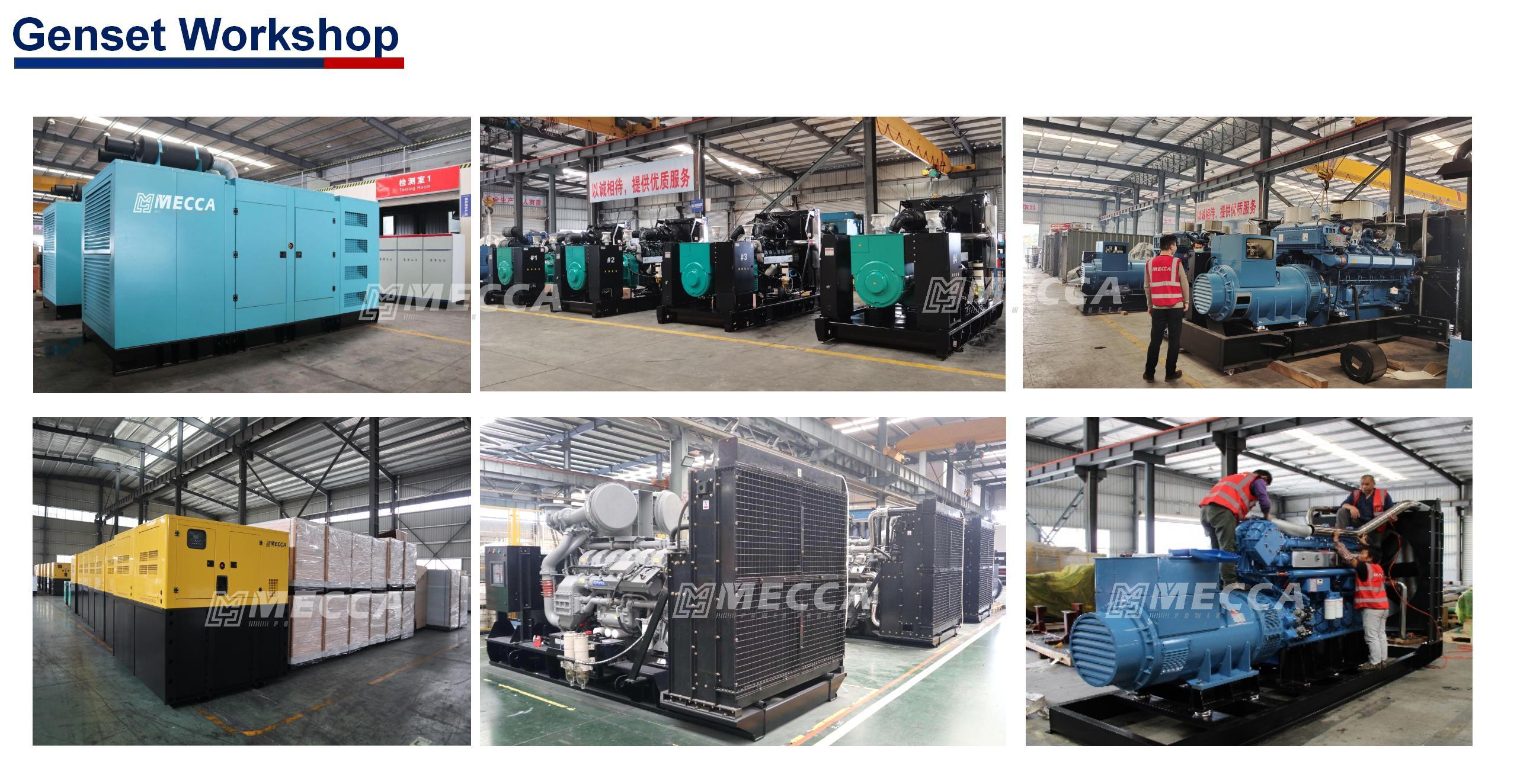 Conjunto de geradores de meca