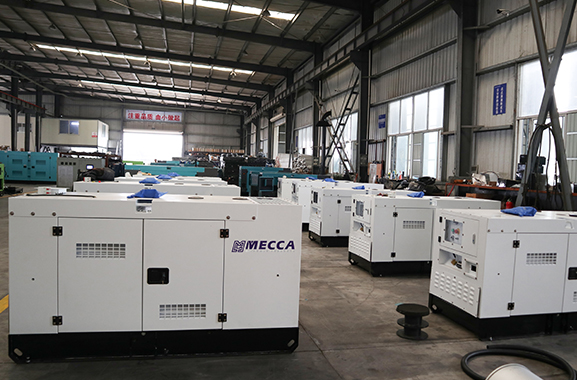 Conjunto de gerador de tipo silencioso