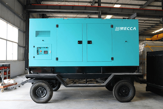 gerador de reboque m&oacute;vel