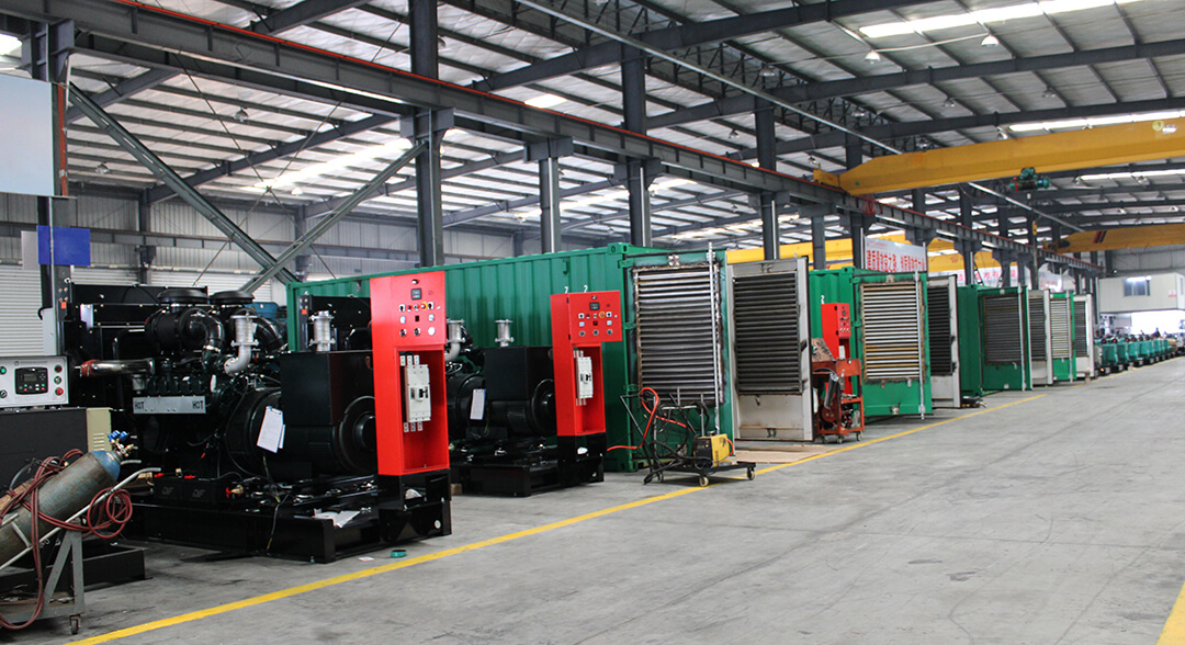 Aberto do gerador Doosan