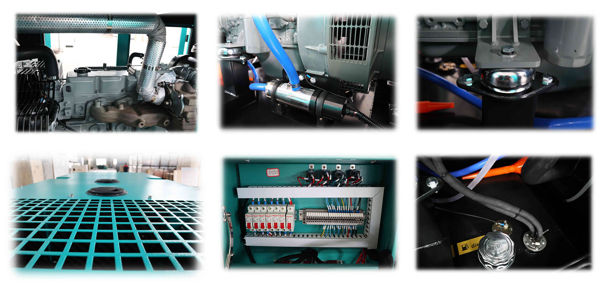 Detalhes dos geradores