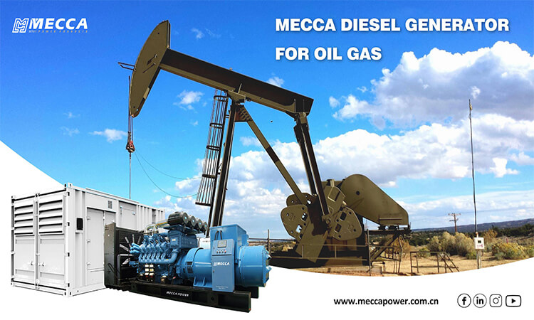 Gerador diesel de meca para gás petrolífero